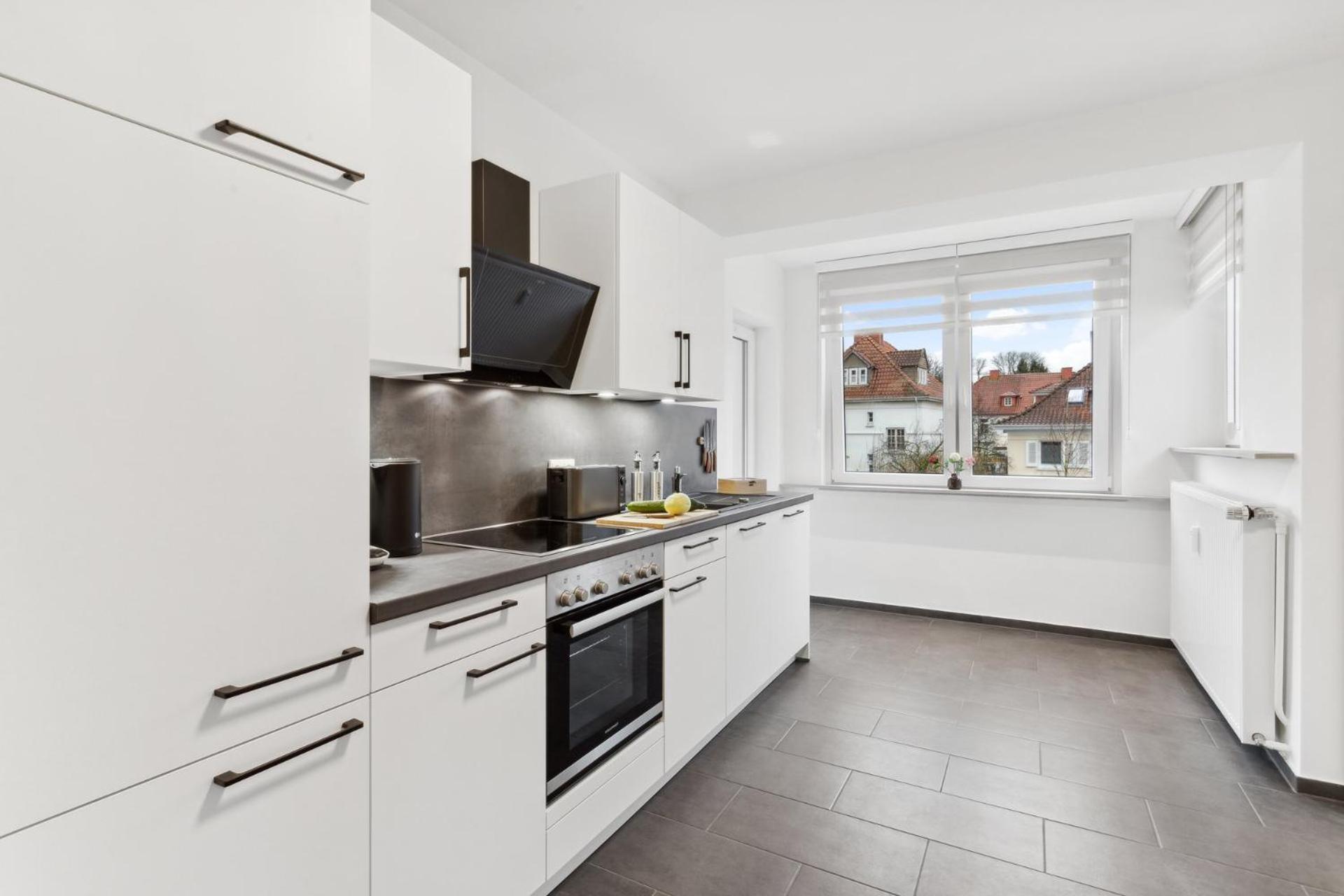 Wohnliebe, Zentral, Klinik, Gop Variete-Theater, Langzeitaufenthalt Appartement Bad Oeynhausen Buitenkant foto