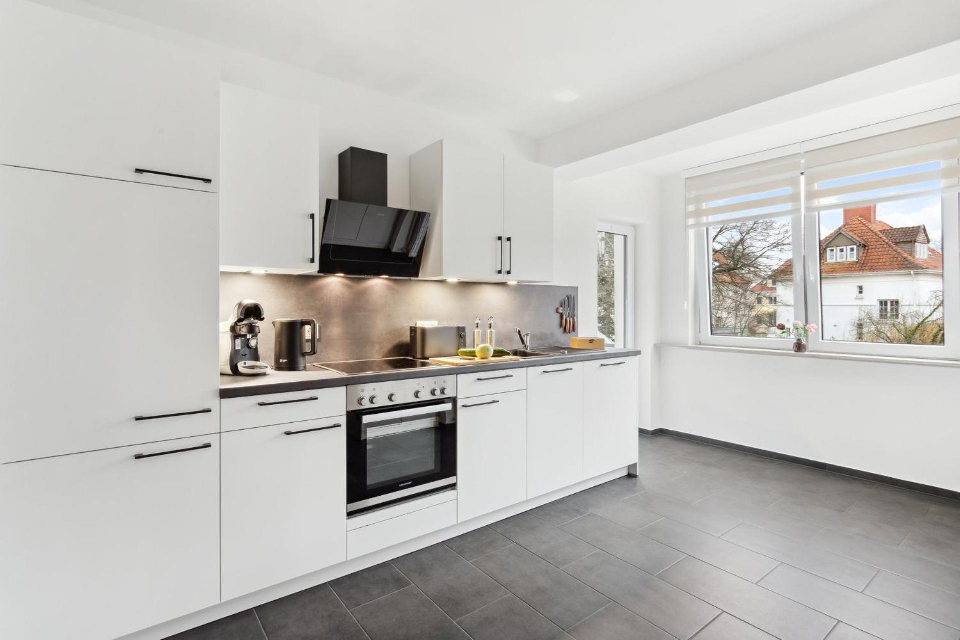Wohnliebe, Zentral, Klinik, Gop Variete-Theater, Langzeitaufenthalt Appartement Bad Oeynhausen Buitenkant foto