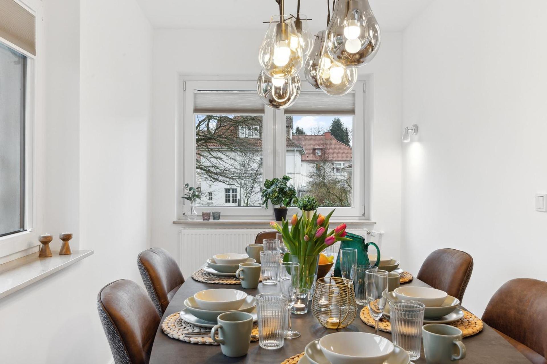 Wohnliebe, Zentral, Klinik, Gop Variete-Theater, Langzeitaufenthalt Appartement Bad Oeynhausen Buitenkant foto